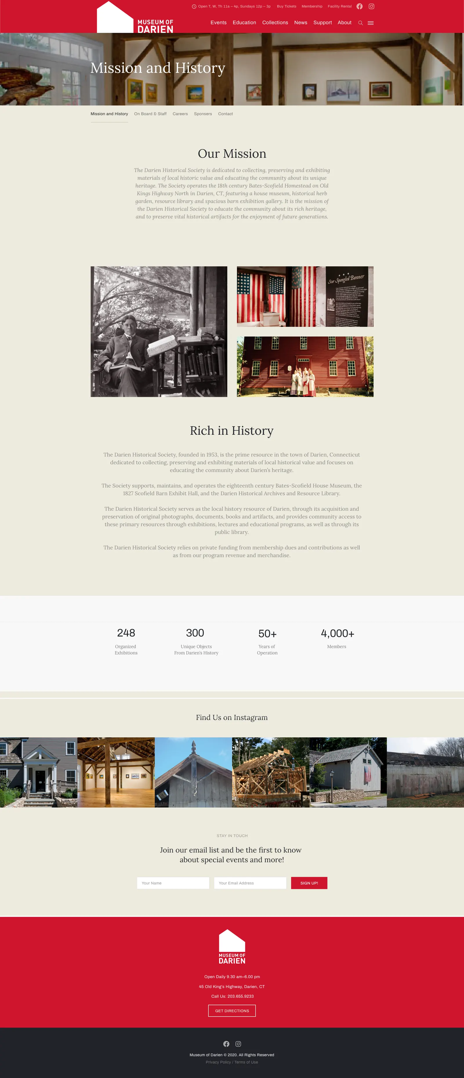 Museum of Darien design