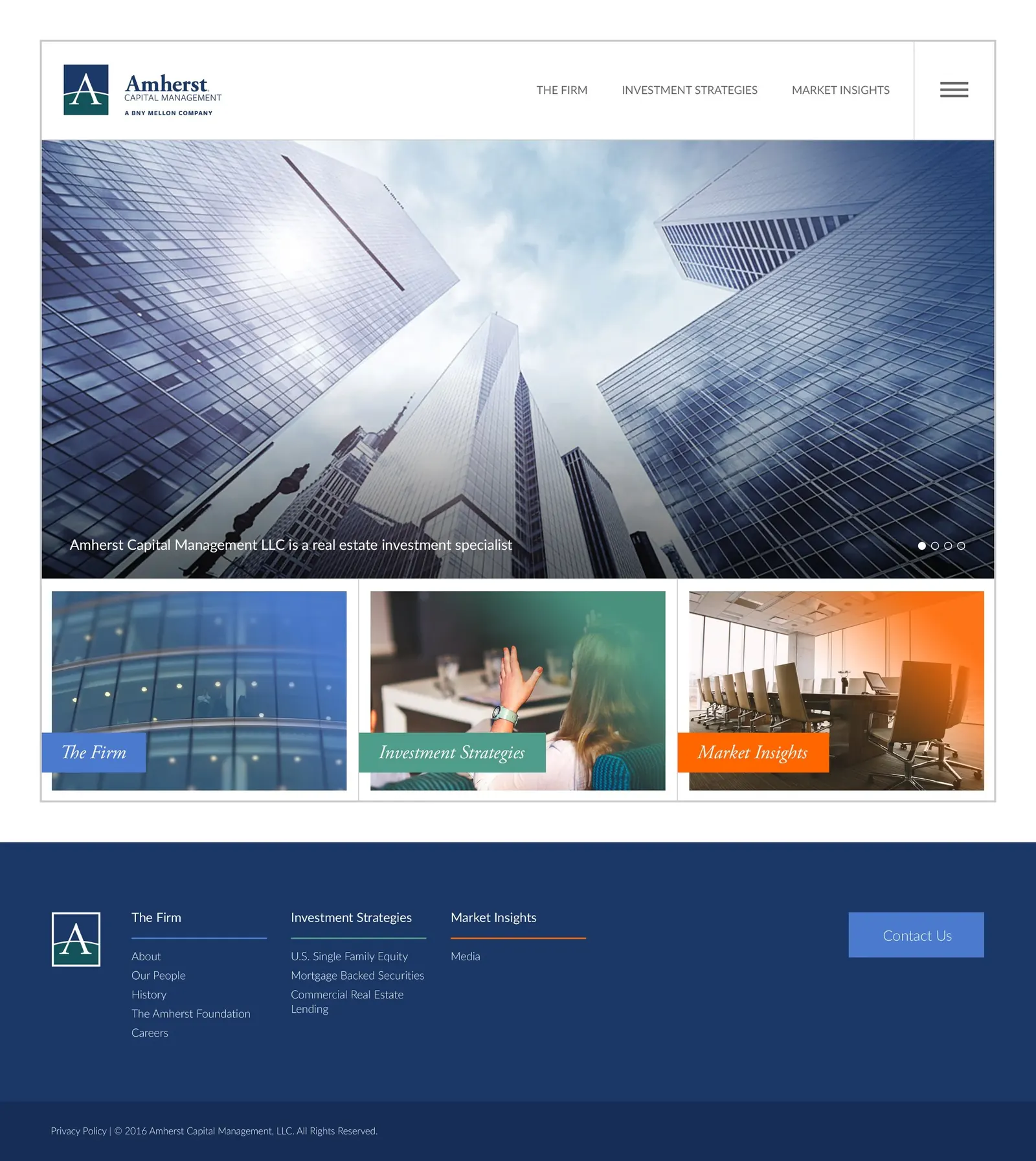 Amherst Capital design