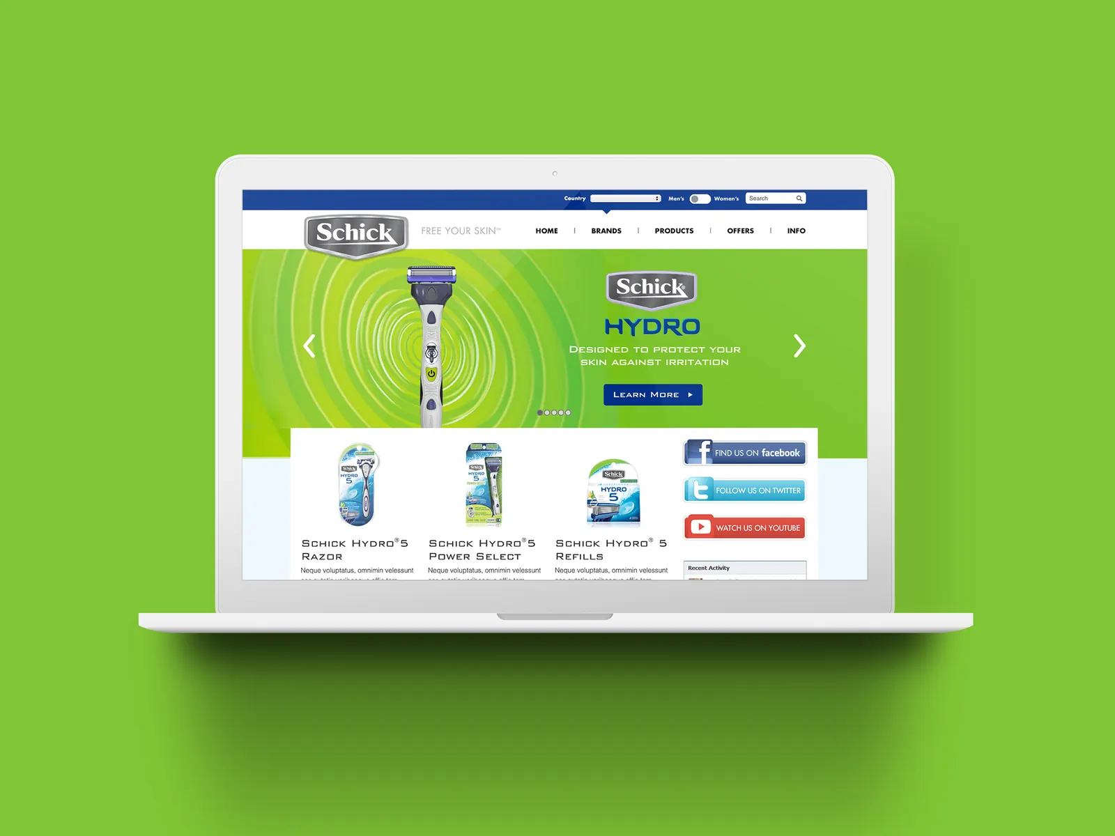 Edgewell Personal Care design