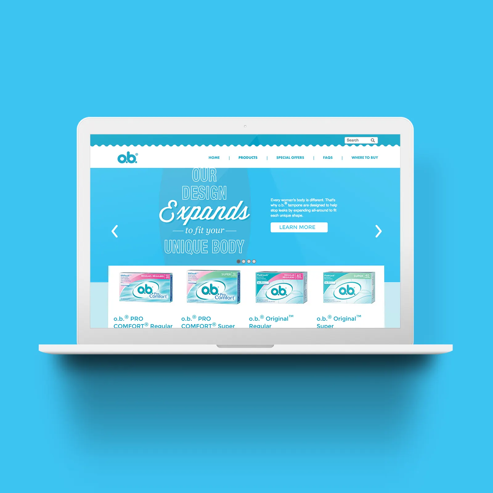 Edgewell Feminine Care design