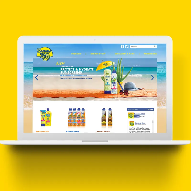 Edgewell Sun Care website