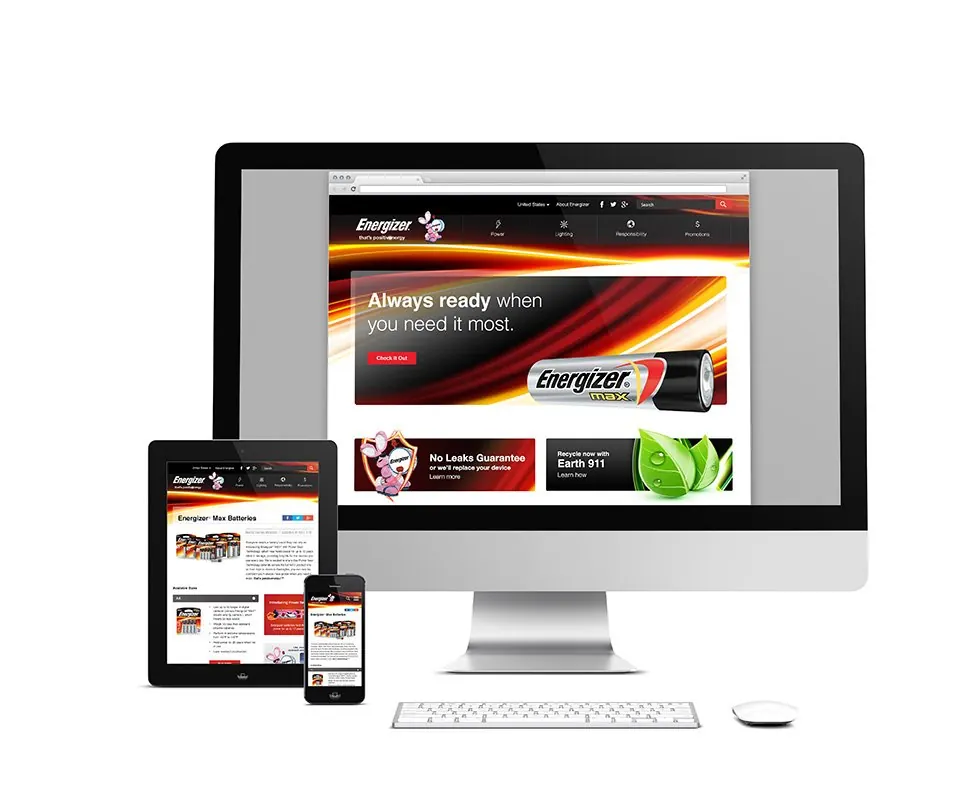Energizer design